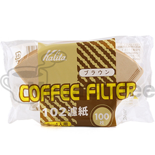 칼리타 NK102 커피필터 2~4인용 옐로우 100매입